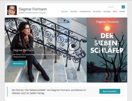 WordPress Homepage Dagmar Formann Autorin